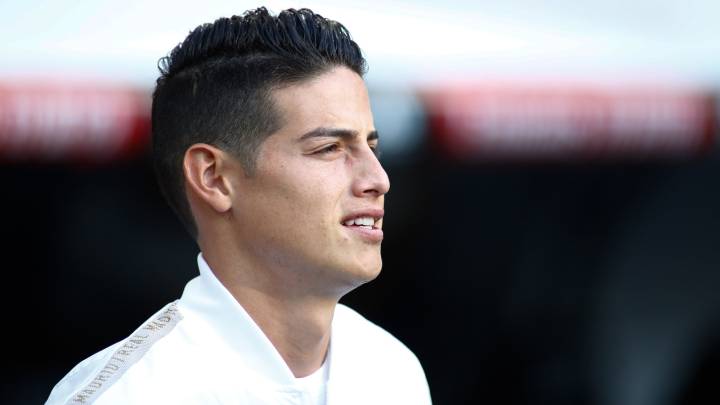 James Rodríguez volvió a ser titular con el Real Madrid y envió un mensaje a los aficionados tras el partido
