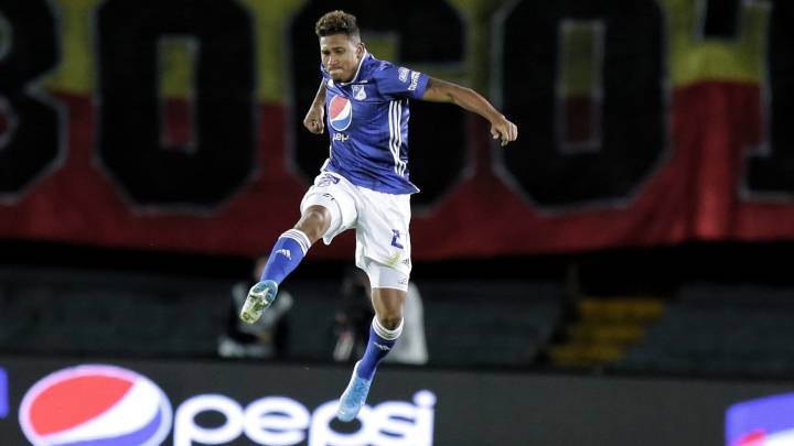 José Ortíz, goleador de Millonarios