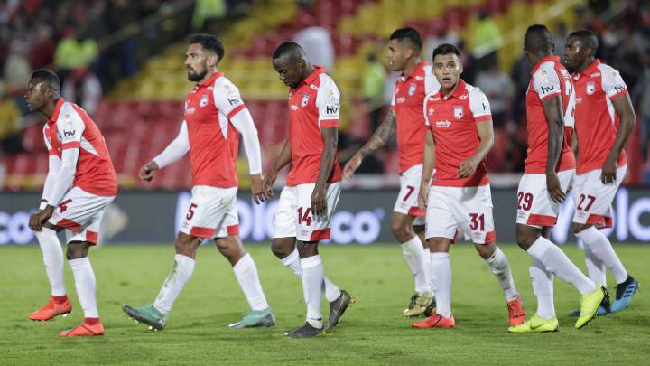 Santa Fe alarga su peor racha de la historia en Liga tras perder con Rionegro