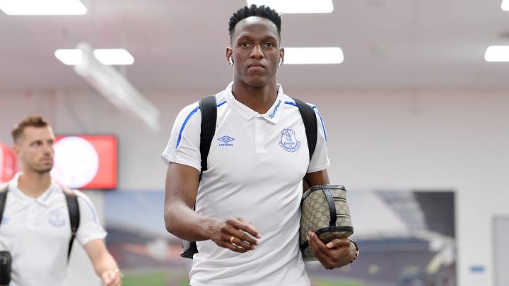 Yerry Mina, jugador del Everton inglés