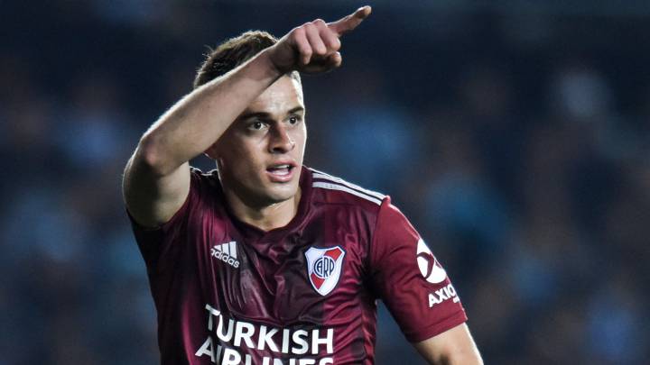 Rafael Santos Borré, delantero de River Plate