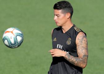 James Rodríguez injury not as bad as first thought