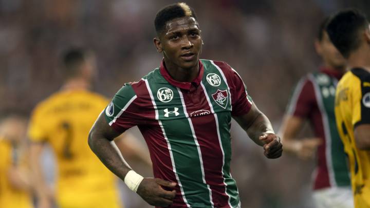 Yony González, delantero del Fluminense
