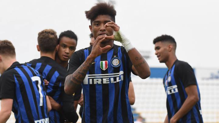 Eddie Salcedo, jugador del Inter de Milan