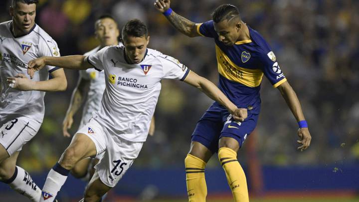 Sebastián Villa ante la Liga de Quito