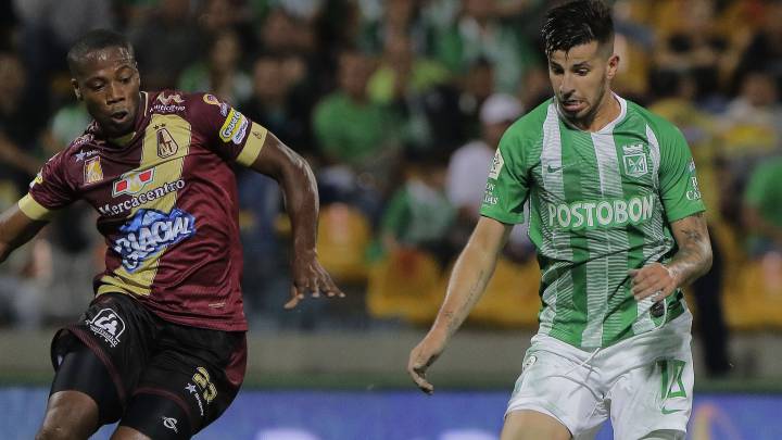 Nacional vs Tolima en Liga Águila