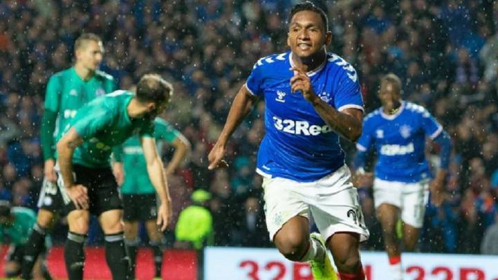Alfredo Morelos lleva 10 goles en 11 partidos con Rangers en esta temporada 2019/2020