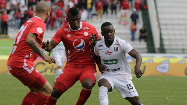 Once Caldas venció al América 2-1 por la fecha 9 de la Liga Águila 2019 II.