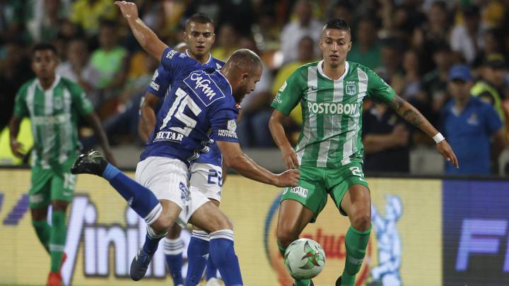 Nacional y Millonarios empataron 1-1 en la fecha 9 de la Liga Águila II-2019.