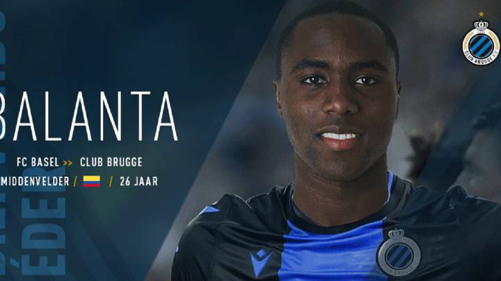 Éder Balanta es nuevo jugador del Brujas de Bélgica