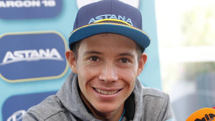 Miguel Ángel López, ciclista colombiano del Astana