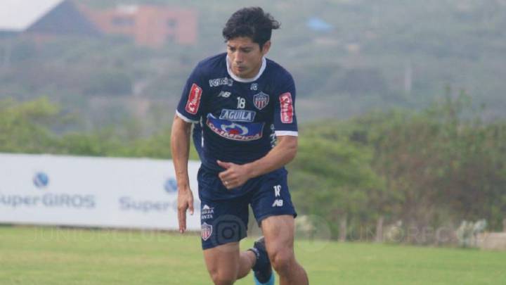 Matías Fernández, jugador chileno del Junior de Barranquilla