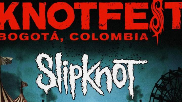 Slipknot se presentará en Bogotá en diciembre.