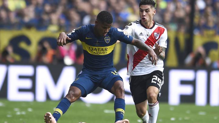 Wilmar Barrios, exjugador de Boca Juniors