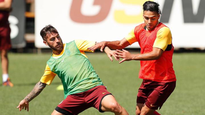 Falcao García y las variantes ofensivas del Galatasaray.