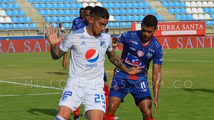 Unión Magdalena - Millonarios se enfrentan en la Sierra Nevada