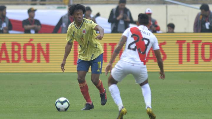 Selección Colombia jugará amistoso contra Perú en noviembre.