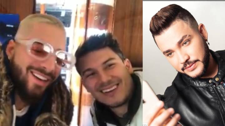 Jessi Uribe, Maluma y Pipe Bueno, cantantes colombianos