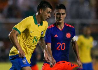 Colombia Sub 23 cae ante Brasil en juego amistoso