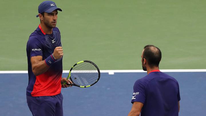Juan Sebastián Cabal y Robert Farah celebran el paso a la final del US Open 2019