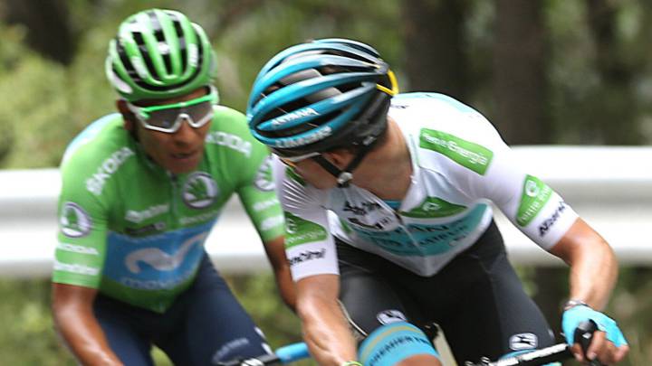 Nairo Quintana y Miguel Ángel López perdieron tiempo en la etapa doce de la Vuelta a España en el alto de Los Machucos. Roglic se afianza como líder
