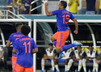 Colombia empata con Brasil en un partido intenso