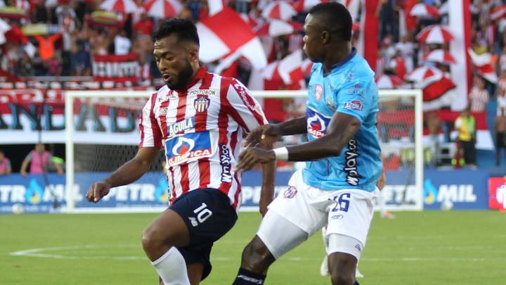 Junior derrota a Unión con gol de Mera en el último minuto