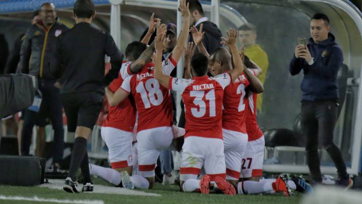 Santa Fe derrotó 1-0 a Millonarios en el clásico capitalino por la Liga Águila II-2019