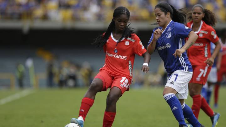 En vivo online Millonarios - América, partido de ida de las semifinales de la Liga Águila Femenina, que se juega en el estadio El Campín a partir de las 10:00 a.m.