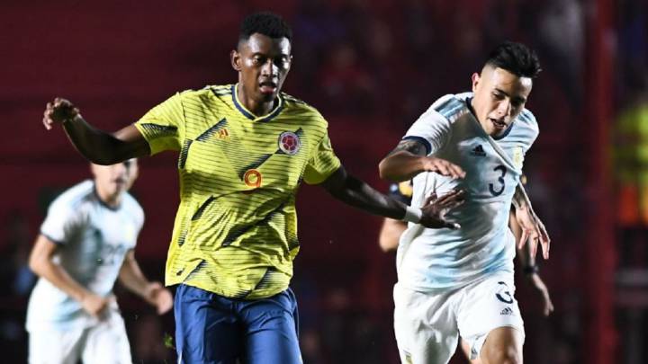 Colombia perdió con Argentina en amistoso Sub 23 que se jugó en Argentina