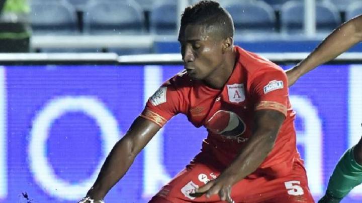 Héctor Quiñones sufrió una grave lesión en el clásico América vs. Cali por la décima fecha de la Liga Águila II-2019