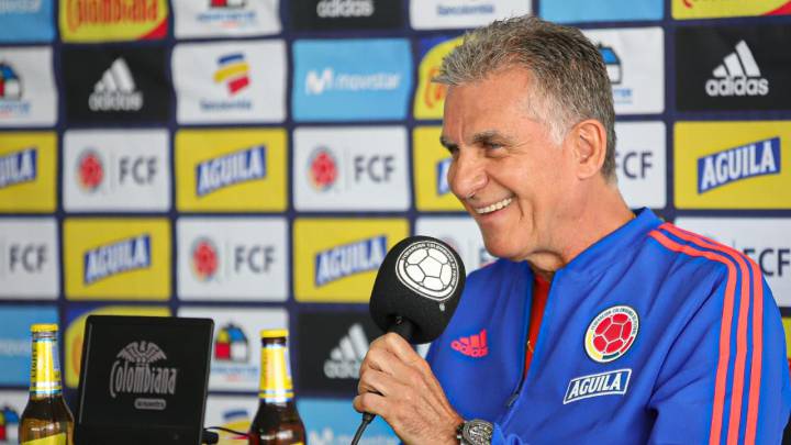 Carlos Queiroz quiere que la Selección Colombia juegue en Europa en octubre.