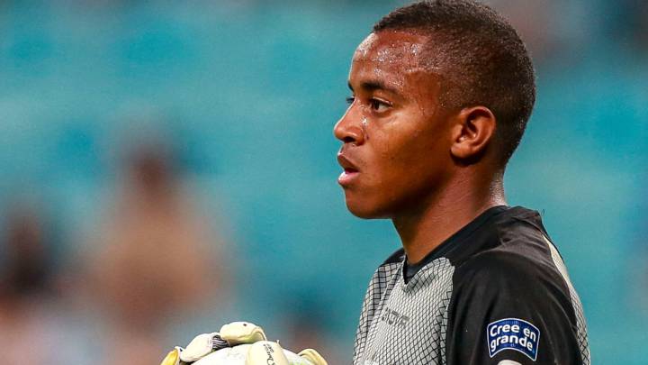 Wuilker Fariñez en partido con la Selección de Venezuela