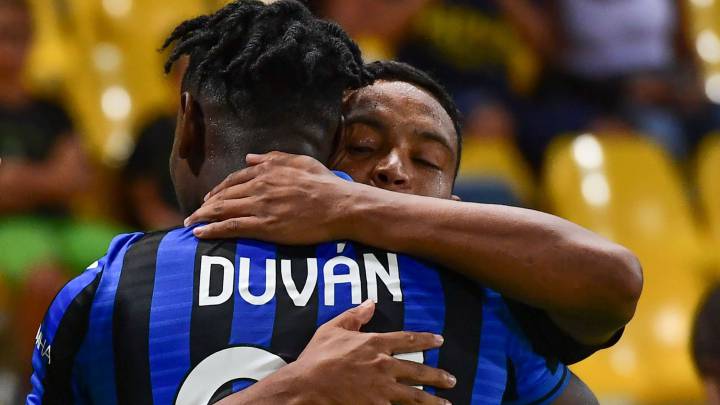 Duván Zapata y Luis Fernando Muriel pueden jugar juntos con Atalanta en Champions y Serie A