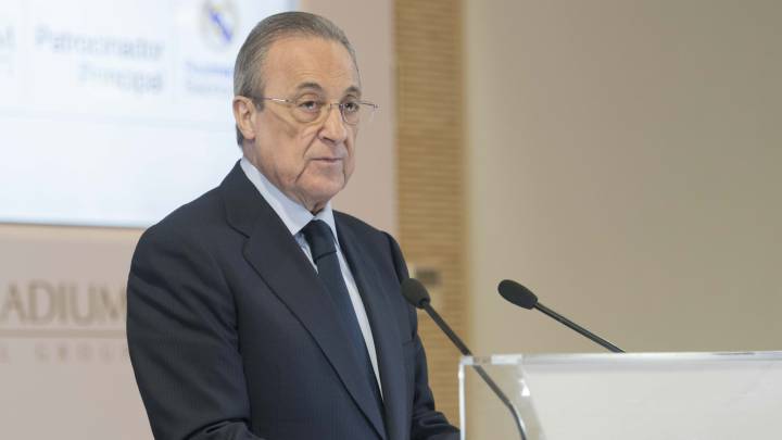 Florentino Pérez, presidente del Real Madrid
