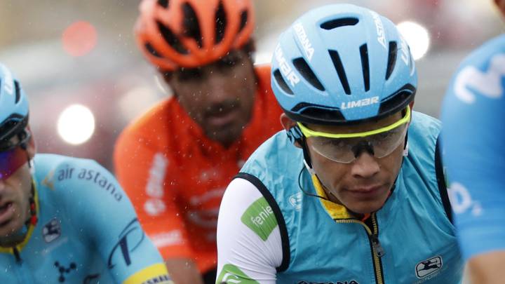 Miguel Ángel López en la Vuelta