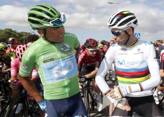 Valverde le agradece a Nairo todo lo que le dio al Movistar