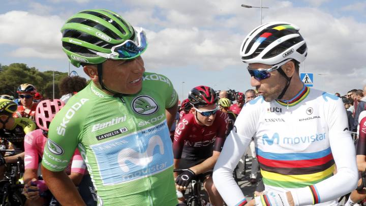 Valverde le agradece a Nairo todo lo que le dio al Movistar