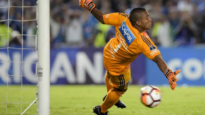 Wuilker Faríñez en Copa Sudamericana