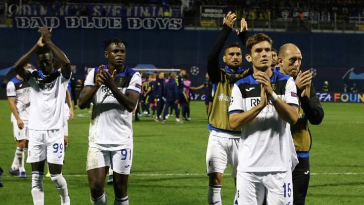 Atalanta perdió 4-0 ante Dinamo Zagreb en el debut en Champions League.