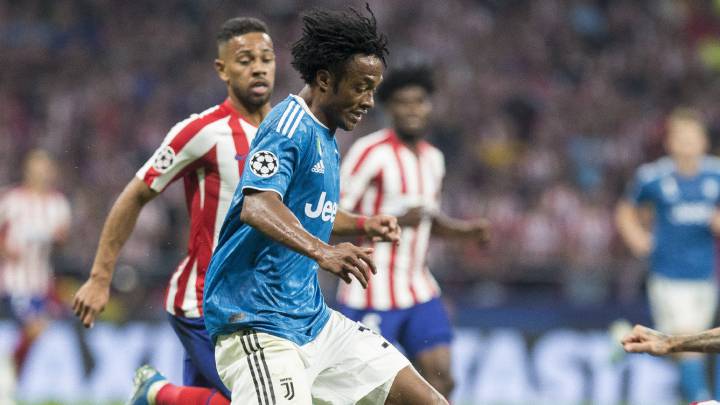 Juan Guillermo Cuadrado ante Atlético de Madrid