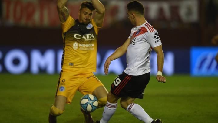 Rafael Santos Borré, delantero de River Plate