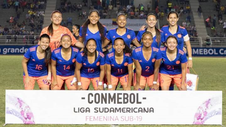 Selección Colombia Femenina Sub 19 en la Liga Sudamericana de la Conmebol