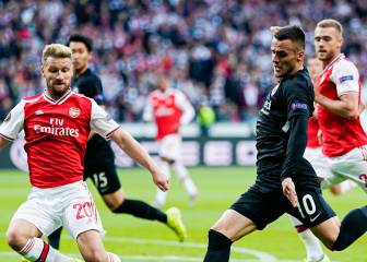 Arsenal golea al Eintracht en el debut en Europa League