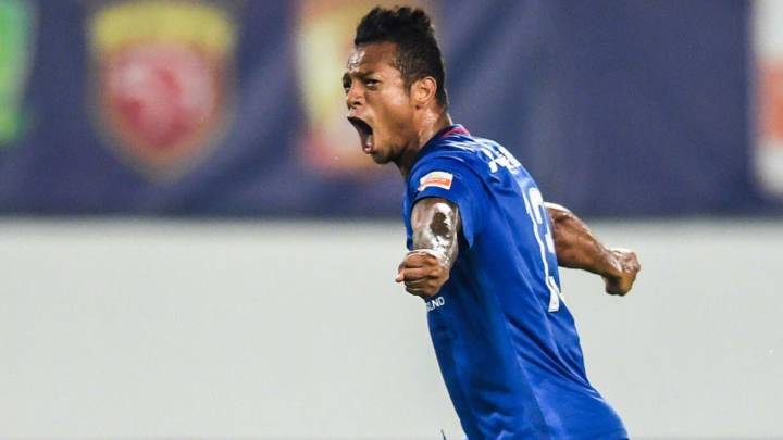 Fredy Guarín en China