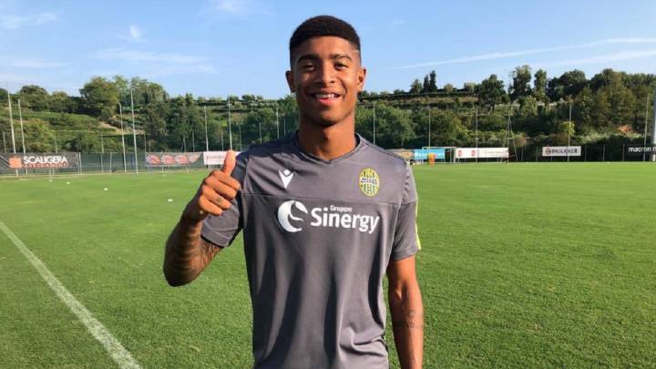 Eddie Salcedo de Hellas Verona, entre los Sub 17 más caros a nivel mundial.