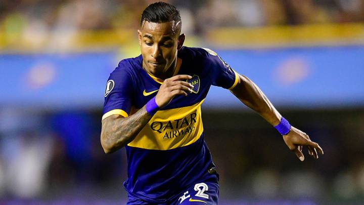 Sebastián Villa, atacante colombiano de Boca Juniors