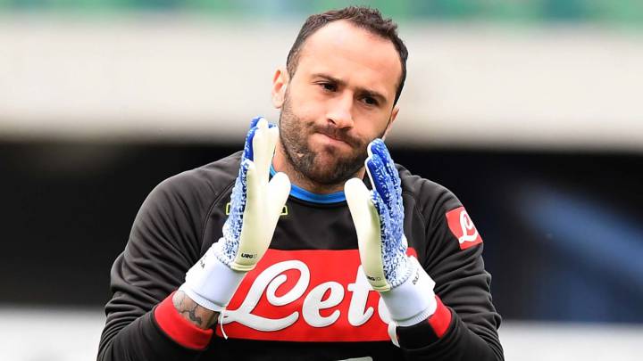 David Ospina, arquero de Napoli