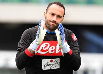 Tendencia para Ospina en el arco del Napoli en la 19/20