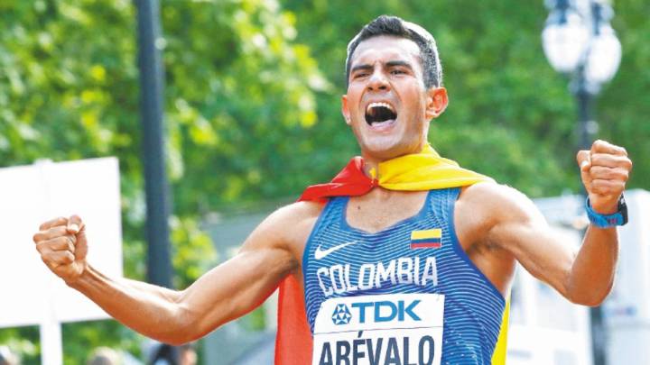 El marchista Éider Arévalo no estará en el Mundial de Atletismo, Doha 2019 por sufrir una fractura de clavícula mientras montaba en bicicleta